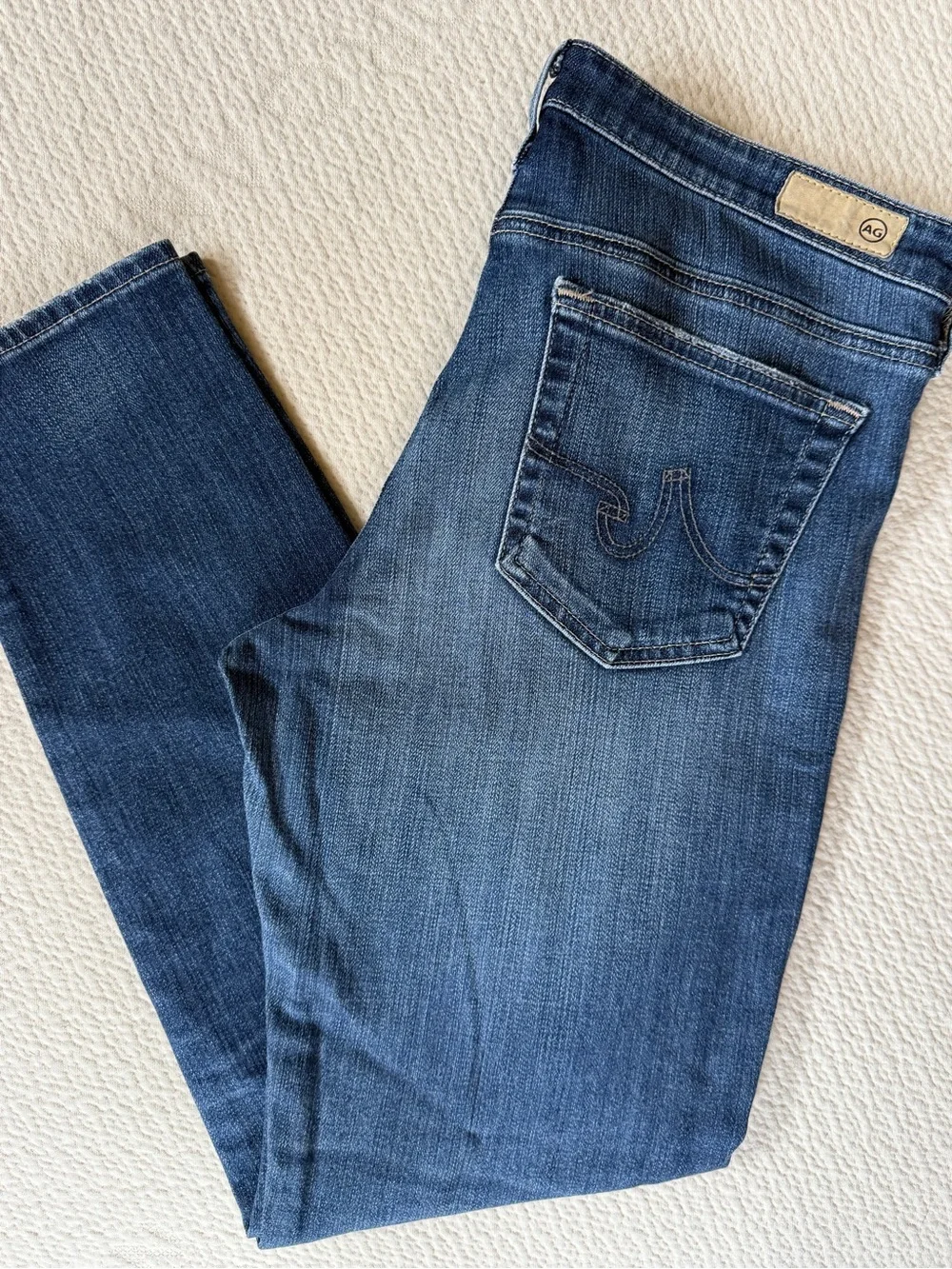 AG Adriano Goldschmied Stevie Ankle Jeans Straight Leg